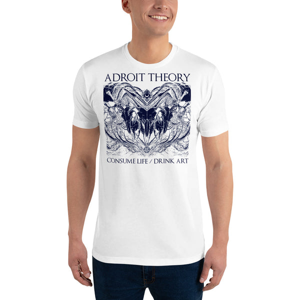 T-shirt: Unisex Short Sleeve - Now I am Death, Destroyer of Worlds (White)