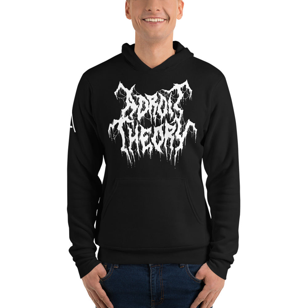 Hoodie : Unisex Pullover - Adroit Theory Name Metal Logo – Adroit