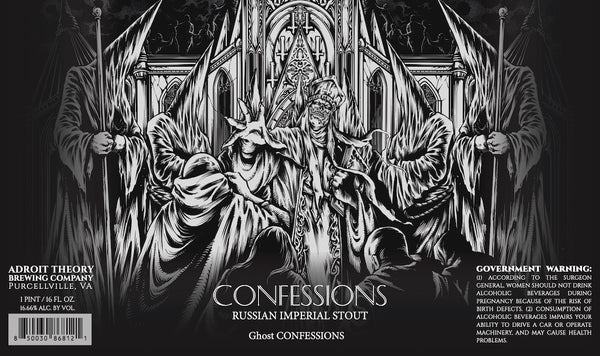 PRE-ORDER | 04/29/24: Confessions - Russian Imperial Stout
