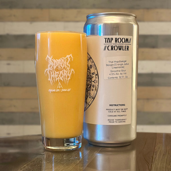 Adroit Theory Pub Glass