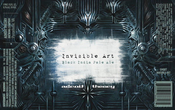 PRE-ORDER: Invisible Art - Imperial Black IPA