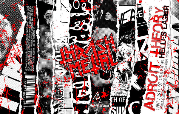 PRE-ORDER | 06/17/24: Thrash Metal - Helles Style Lager