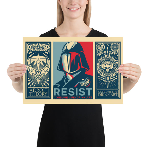 Poster: 12 x 18 - RESIST