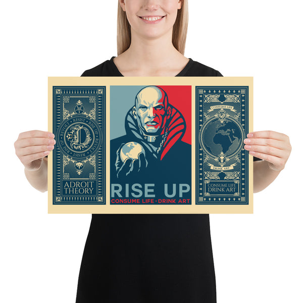 Poster: 12 x 18 - RISE UP