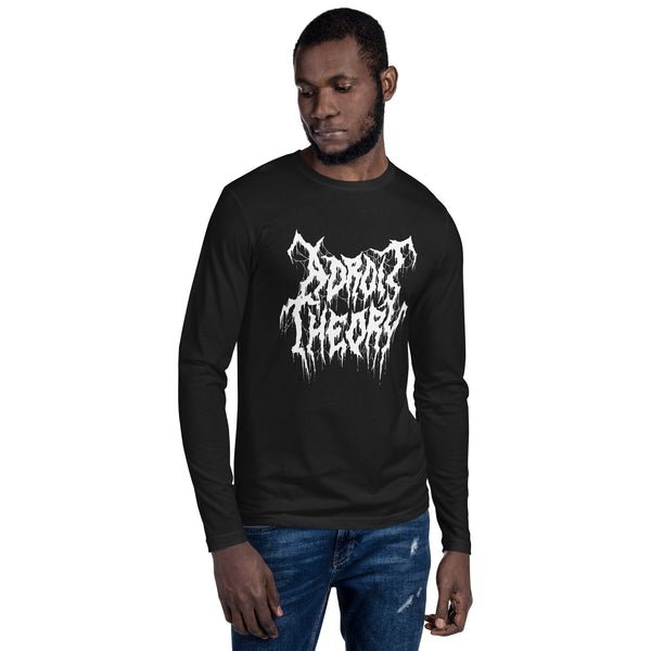 T-Shirt : Unisex Long Sleeve - Adroit Theory Name Metal Logo