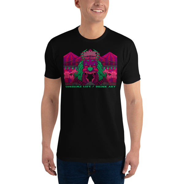 T-shirt: Unisex Short Sleeve - Therapy Sessions Variant (Magenta)