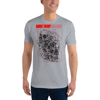 T-Shirt: Unisex Short Sleeve - Conjoined (Gray/White)