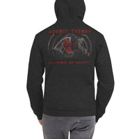 Hoodie : Unisex Zip-Up - Illusion of Safety